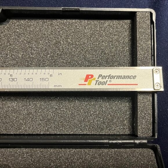Performance Tool W80152 Digital Caliper 0-6" (150mm) w/Case LCD Screen - Picture 8 of 11